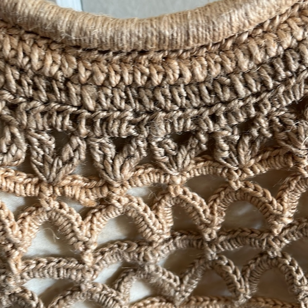 Vintage Macrame Bag - image 3